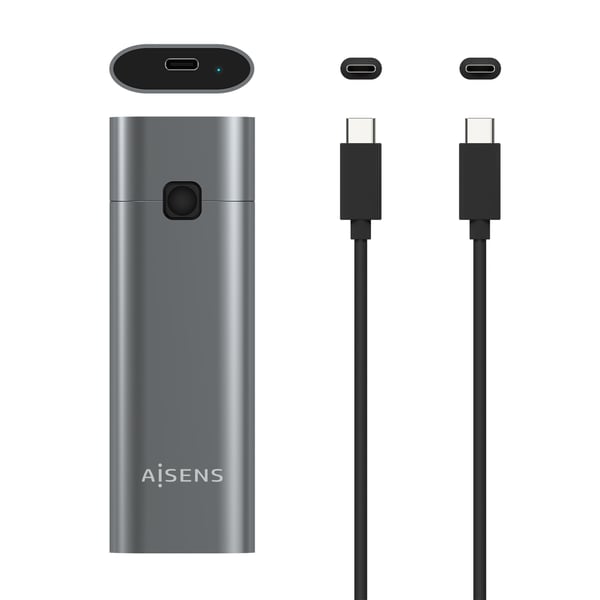 AISENS ASM2-021GR Hölje för lagringsenheter SSD-inkapsling Grå M.2