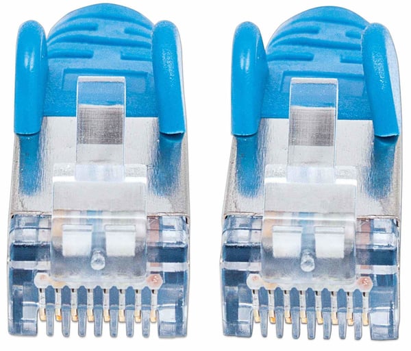 Intellinet 741088 nätverkskablar Blå 10 m Cat7 S/FTP (S-STP) Rund