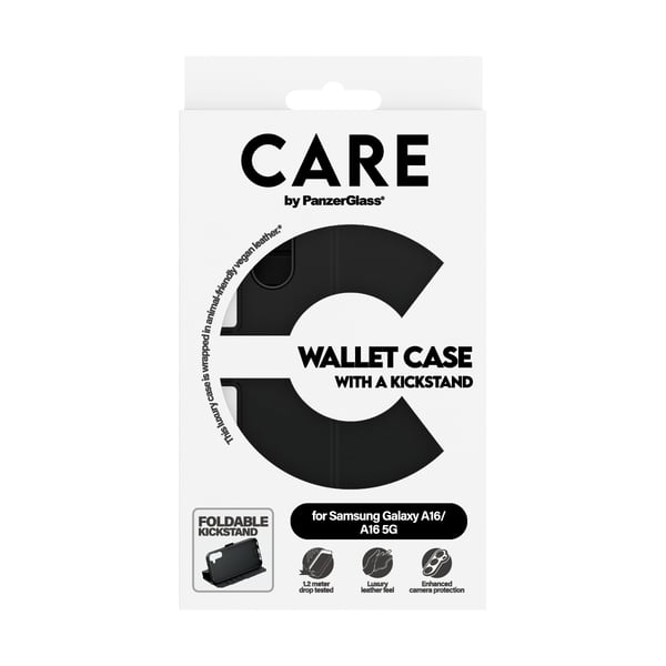 PanzerGlass CARE™ by ® Wallet Case m. Kickstand Samsung Galaxy A16 4G | A16 5G