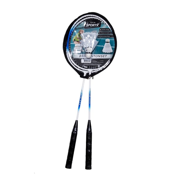 SportX 2004242 badminton ketsjer Stål Flerfarvet 2 stk