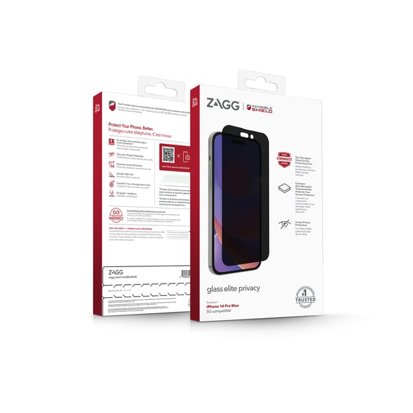 InvisibleShield Glass Elite Privacy 17 cm (6.7") Älypuhelin Kehyksetön näytön yksityisyyssuodatin