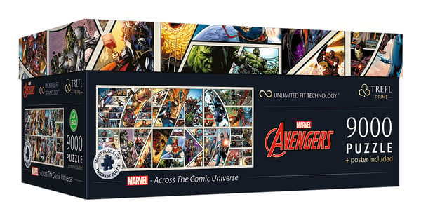 Trefl Marvel Avengers Kuviopalapeli 9000 kpl Sarjakuvat