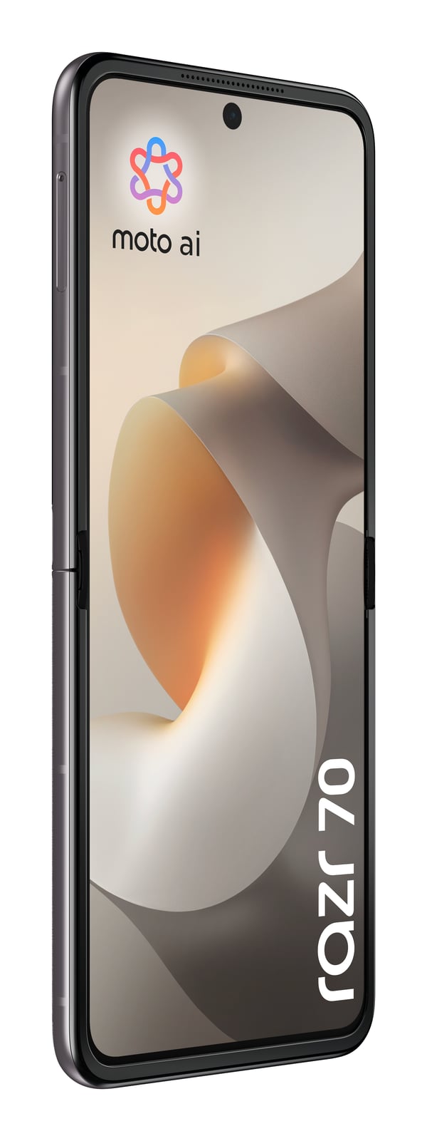 Motorola razr 70 17,5 cm (6.9") Kaksois-SIM Android 16.0 5G USB Type-C 8 GB 256 GB 4800 mAh Kiven värinen