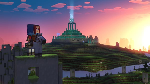 Nintendo Minecraft Legends - Deluxe Edition Förenklad kinesiska, Tyska, Nederländska, Engelska, Spanska, Franska, Italienska, Japanska, Koreanska, Portugisiska, Ryska Nintendo Switch