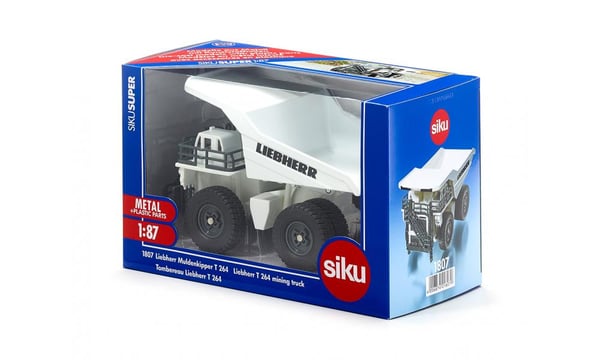Siku Liebherr T 264 Minelastbilsmodel Formonterede 1:87