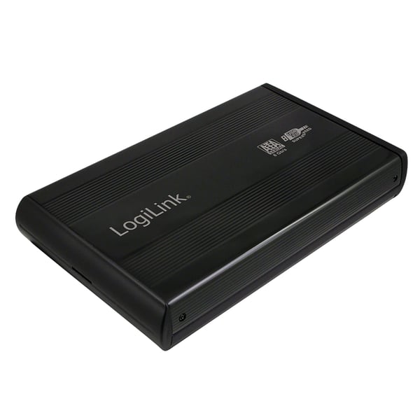 LogiLink UA0107 tallennusaseman kotelo HDD-kotelo Musta 3.5"