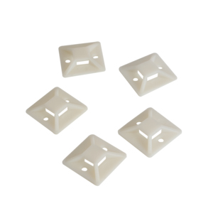 LogiLink KAB0044 kabelbinderbeslag Beige Syntetisk ABS 50 stk