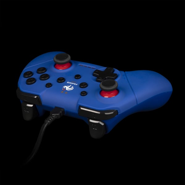 Konix KX FFF SWITCH/PC PAD BLUE Svart, Blå USB Spelplatta Analog / Digital Nintendo Switch, PC
