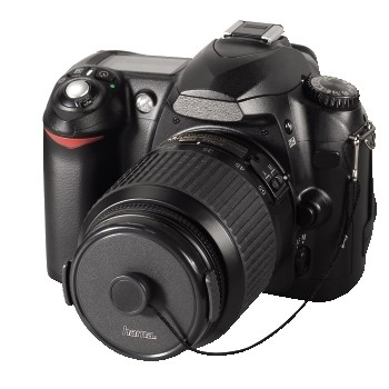 Hama Lens Cap Holder objektivdæksel Digitalt kamera Sort