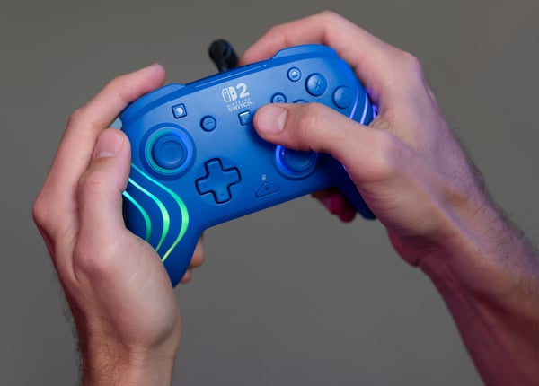 Turtle Beach TBC-8006-25 peliohjain Sininen USB Pad-ohjain Nintendo Switch, Nintendo Switch 2, Nintendo Switch OLED