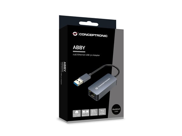 Conceptronic ABBY12G nätverkskort Ethernet 2500 Mbit/s
