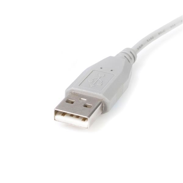 StarTech.com 10 ft USB Cable for Canon, Sony, & Hewlett Packard Digital Camera USB-kabel 3 m 0,48 Gbit/sek. Grå