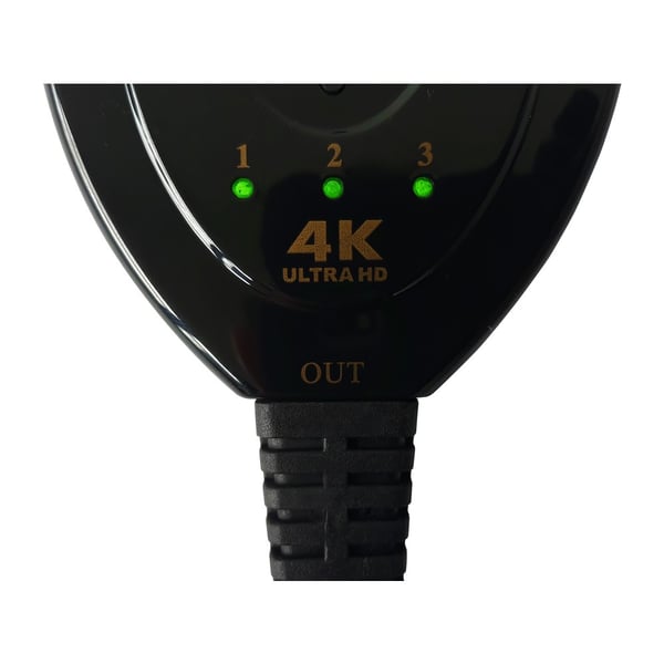 Techly IDATA HDMI-3F30 video-switch