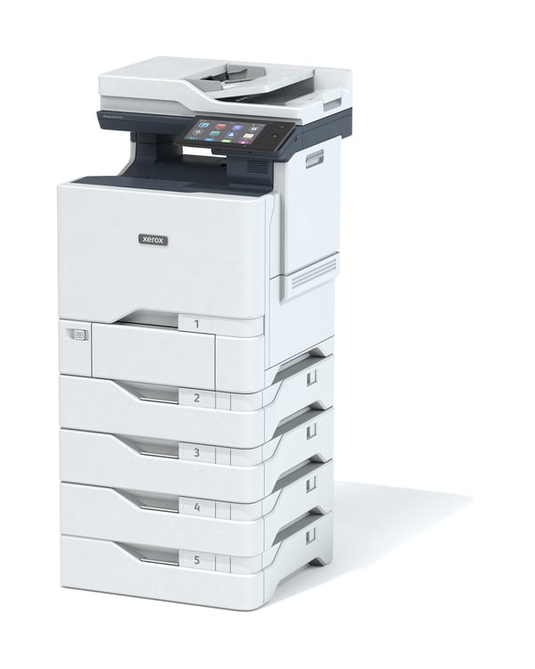 Xerox VersaLink C625 A4 50 sid/min dubbelsidig kopiering/utskrift/scanning/fax, PS3 PCL5e/6, 2 magasin totalt 650 ark