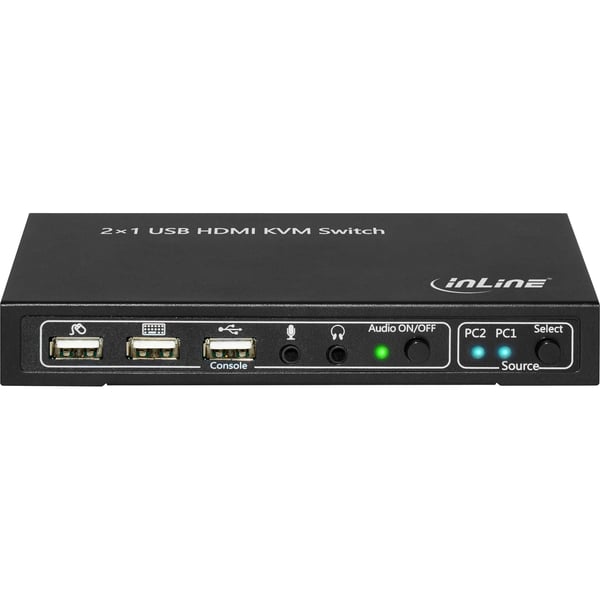 InLine 62602I KVM-switchar Svart