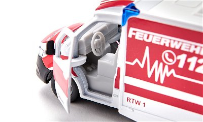 Siku Mercedes-Benz Sprinter Miesen Type C Ambulance Ambulanssimalli Esikoottu 1:50