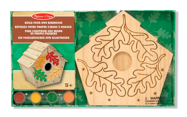 Melissa & Doug Build-Your-Own Wooden Birdhouse