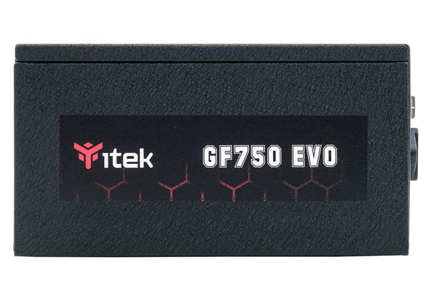 itek GF750 EVO strömförsörjningsenheter 750 W 24-pin ATX ATX Svart
