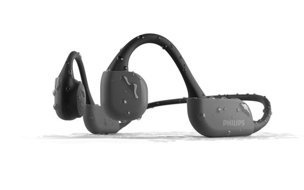 Philips TAA6606BK/00 hovedtelefoner/headset Trådløs Halsbånd Sport Bluetooth Sort