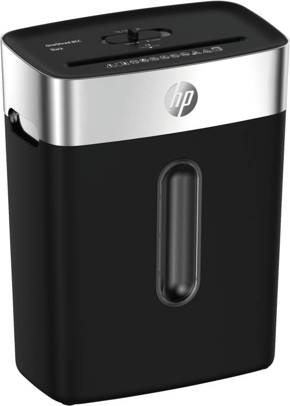 HP OneShred 8CC paperisilppuri Silpuksi leikkaava 68 dB 22 cm Musta