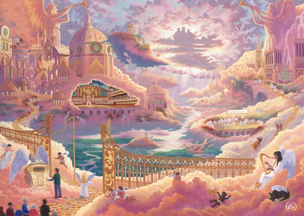 Zac Kinkade: Himmelrig (1000 brikker)