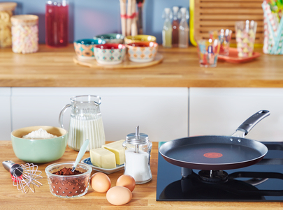 Tefal Easy Cook & Clean B5541002 stegepande Pandekagepande Rund