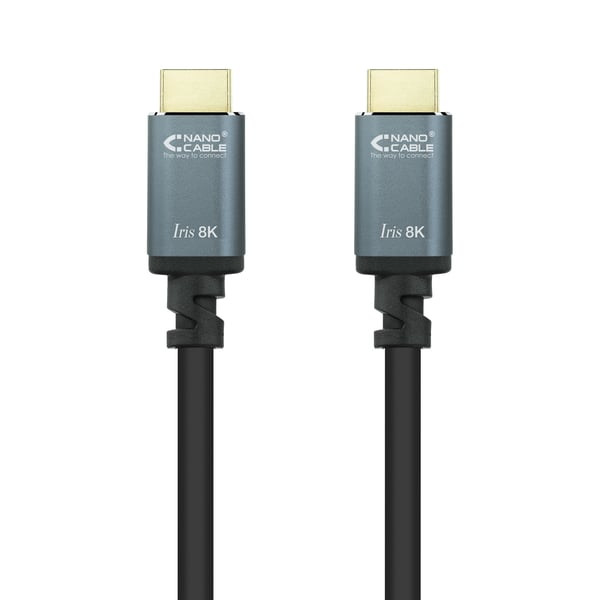 Nanocable 10.15.8000 HDMI-kabel 0,5 m HDMI Typ A (standard) Svart