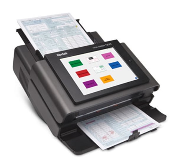 Kodak 730EX Plus ADF + Ark-fodret scanner 600 x 600 dpi Sort Kodak 730EX Plus ADF + Ark-fodret scanner 600 x 600 dpi Sort