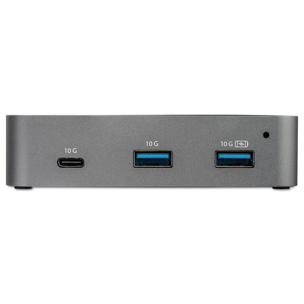 StarTech.com 3-Port USB-C hubb med LAN Port - USB 3.2 (10 Gbit/s) - 2x USB-A &amp; 1x USB-C - strömförsörjning