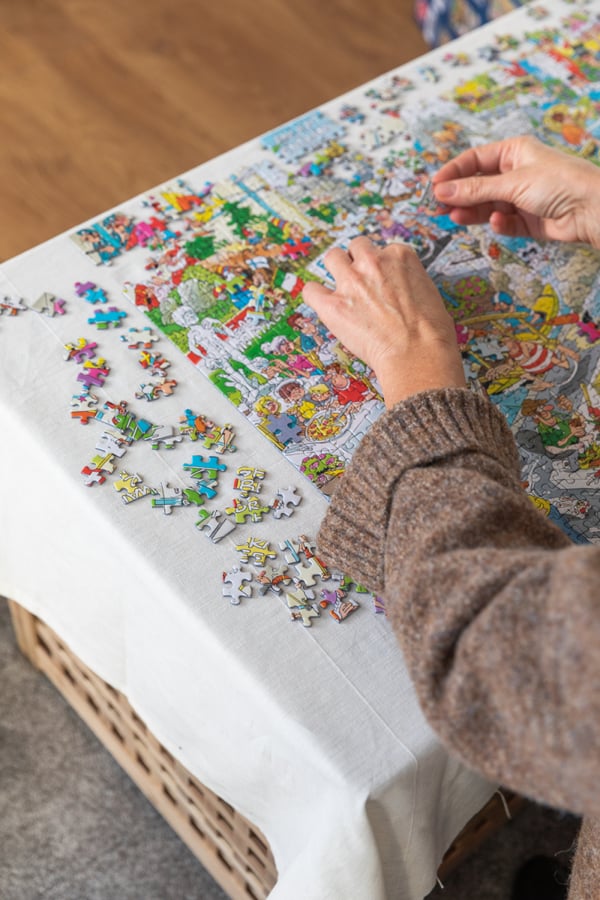 Jan van Haasteren The Toy Shop 1000 pcs Pussel 1000 styck Serietidning