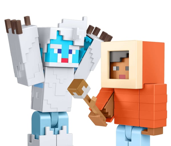 Minecraft CREATOR-SERIEN MONTERA ENDERWOOD YETI-SKRÄCK BERÄTTELSEPAKET-figurer