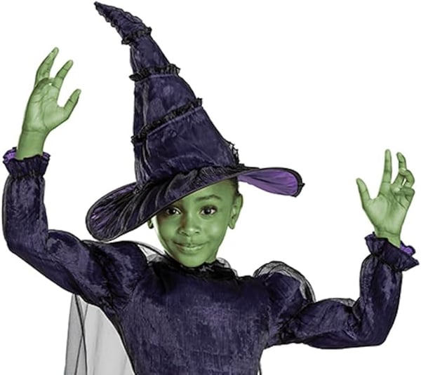 Disguise Wicked Elphaba Costume Naamiaisasu Lapsi Naaras Halloween 340 g