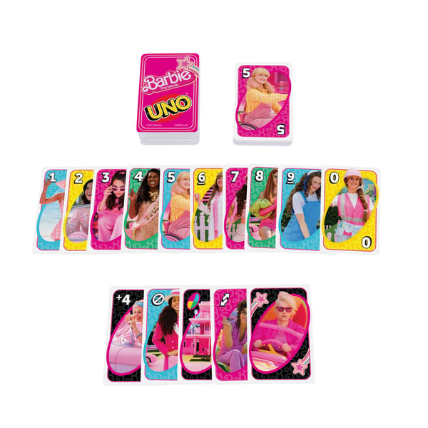 Mattel Games UNO Barbie The Movie