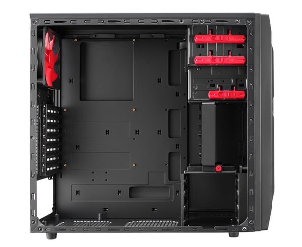 Chieftec LF-02B-OP datorväskor Midi Tower Svart
