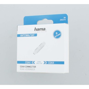 Hama 00205215 koaksiaaliliitin 1 kpl