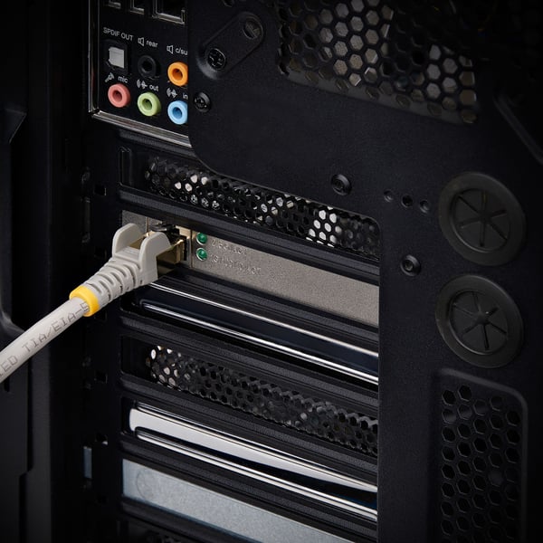 StarTech.com 2,5 Gbps NBASE-T PCIe-nätverkskort, Intel&reg; I225-V, nätverkskort för dator med en port, Ethernet MultiGigabit NIC, PCI Express Server LAN-kort