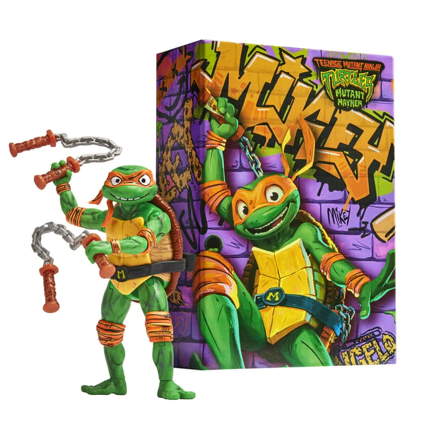 Teenage Mutant Ninja Turtles Comic Con Turtles Figure - Michelangelo