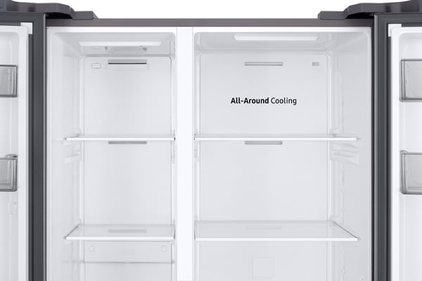 Samsung RS57DG400EM9 side-by-side-jääkaappipakastin Vapaasti seisova 583 L Ruostumaton teräs