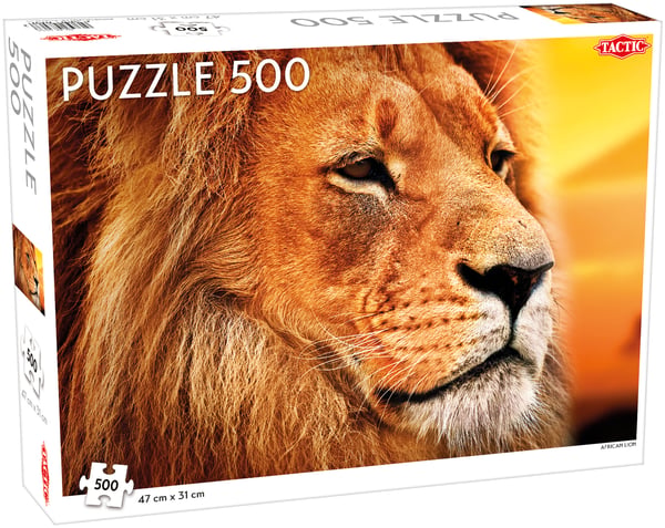Tactic African Lion 500 pcs Pussel 500 styck Djur