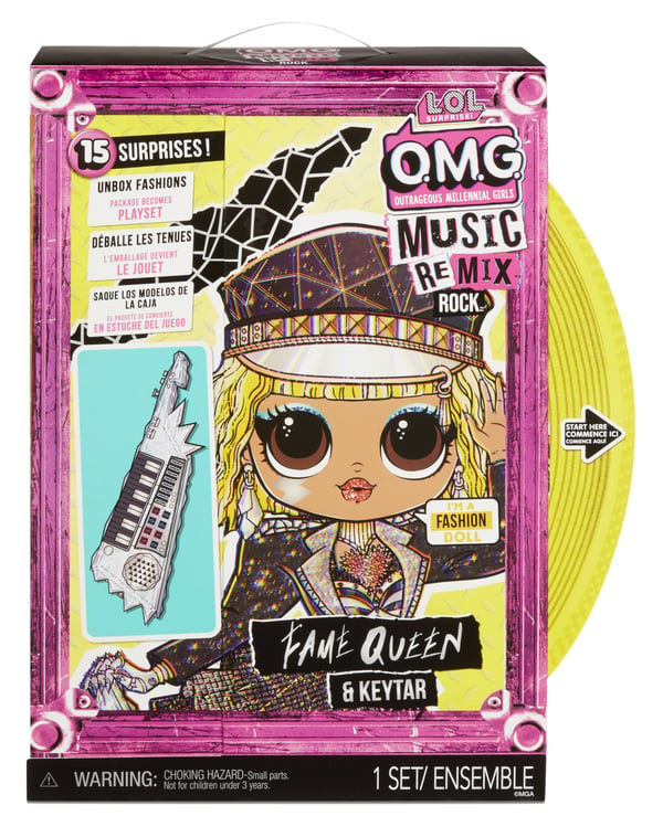 L.O.L. Surprise! OMG Remix Rock- Fame Queen and Keytar