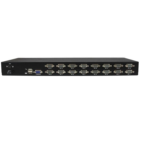 StarTech.com SV1631DUSBU KVM-switchar Rackmontering Svart