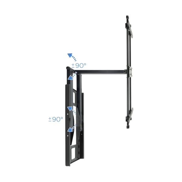 TooQ LP4380XL-B tv-beslag 2,03 m (80") Sort