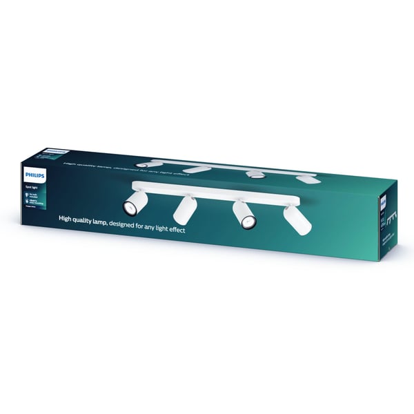 Philips myLiving Pongee lofts-/vægspot x 4