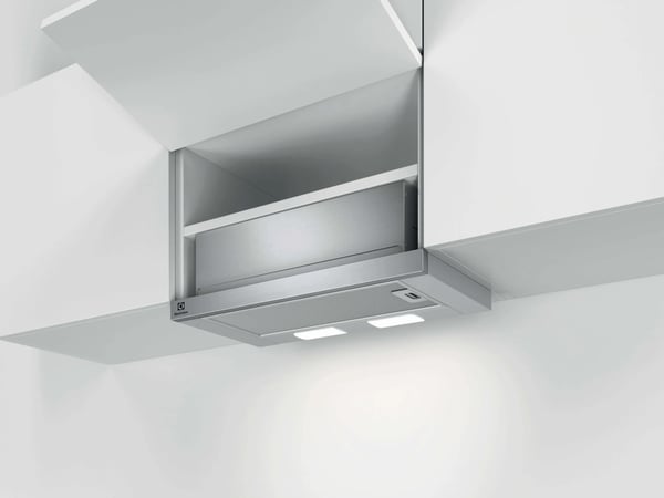 Electrolux LFP226S Semi indbygget (træk ud) Grå, Rustfrit stål 330 m³/t