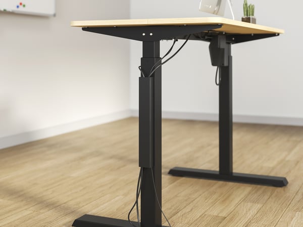Equip 650865 kabelorganisator Skrivebord Kabelbakke Sort