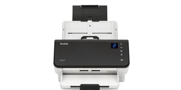 Kodak E1030 ADF-skanner 600 x 600 DPI A4 Svart, Vit