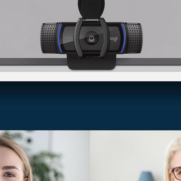 Logitech C920 Pro HD verkkokamera 1920 x 1080 pikseliä USB Musta
