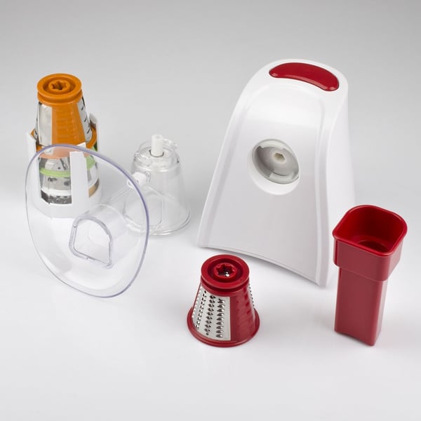 Girmi GT45 Elektriske rivejern og spiralizer Elektrisk rivejern Plast Flerfarvet