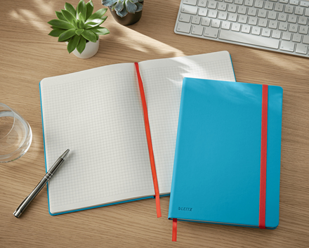 Leitz Cosy notesbog Soft Touch kvadreret med Hardcover