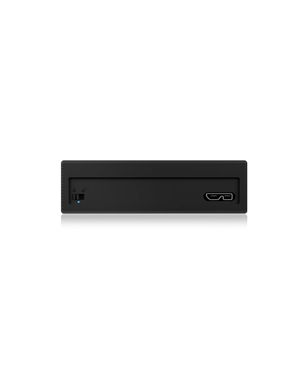 ICY BOX IB-256WP HDD-/SSD-kotelo Musta 2.5"